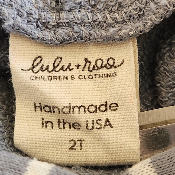 Lulu and Roo Hooded Tank Size 2T Color Slate Blue - Picture 4 of 6